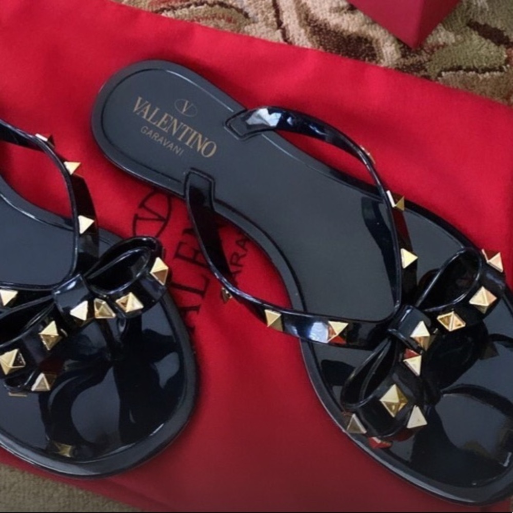 Black Valentino sandals